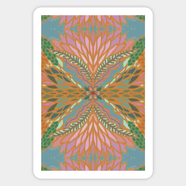 Geometric Delicious Floral Garden 4 Sticker by mariacaballer